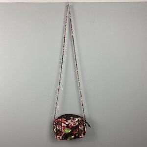Vera Bradley Mini Chain Bag English Rose Retired Pattern Winter 2012 Quilted 